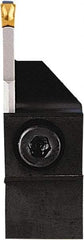 Seco - Tool Block Style 150.10, 15mm Blade Height, Indexable Cutoff Blade Tool Block - 5/8" Shank Height, 5/8" Shank Width - Eagle Tool & Supply