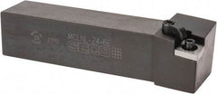 Seco - MCLN, Left Hand Cut, -5° Lead Angle, 1-1/2" Shank Height x 1-1/2" Shank Width, Negative Rake Indexable Turning Toolholder - 7" OAL, CN..64. Insert Compatibility, Series Multiple Lock - Eagle Tool & Supply