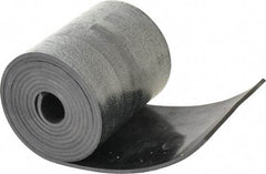 Made in USA - 1/8" Thick x 4" Wide x 60" Long, Buna-N Rubber Strip - Stock Length, 60 Shore A Durometer, 800 to 1,000 psi Tensile Strength, -20 to 170°F, Black - Eagle Tool & Supply