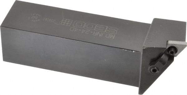 Seco - MDJN, Right Hand Cut, -3° Lead Angle, 1-1/2" Shank Height x 1-1/2" Shank Width, Negative Rake Indexable Turning Toolholder - 6" OAL, DN..43. Insert Compatibility, Series Multiple Lock - Eagle Tool & Supply