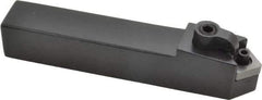 Seco - MSDN, Neutral Cut, 0° Lead Angle, 3/4" Shank Height x 3/4" Shank Width, Negative Rake Indexable Turning Toolholder - 4-1/2" OAL, SN..43. Insert Compatibility, Series Multiple Lock - Eagle Tool & Supply