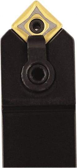 Seco - MSDN, Neutral Cut, 45° Lead Angle, 5/8" Shank Height x 5/8" Shank Width, Negative Rake Indexable Turning Toolholder - 4-1/2" OAL, SNMG 322 Insert Compatibility, Series Multi-Directional Turning (MDT) - Eagle Tool & Supply