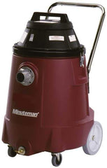 Minuteman - 15 Gal, Polyethylene Tank, Wet/Dry, Toxic Dust Vacuum Cleaner - 2 hp, 13 Amps - Eagle Tool & Supply