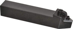 Seco - MTEN, Neutral Cut, 0° Lead Angle, 3/4" Shank Height x 3/4" Shank Width, Negative Rake Indexable Turning Toolholder - 4-1/2" OAL, TN..33. Insert Compatibility, Series Multiple Lock - Eagle Tool & Supply