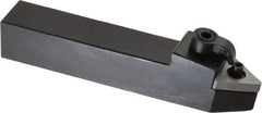 Seco - MTEN, Neutral Cut, 0° Lead Angle, 3/4" Shank Height x 3/4" Shank Width, Negative Rake Indexable Turning Toolholder - 4-1/2" OAL, TN..43. Insert Compatibility, Series Multiple Lock - Eagle Tool & Supply