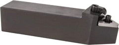 Seco - MTEN, Neutral Cut, 0° Lead Angle, 1-1/2" Shank Height x 1-1/2" Shank Width, Negative Rake Indexable Turning Toolholder - 7" OAL, TN..66. Insert Compatibility, Series Multiple Lock - Eagle Tool & Supply