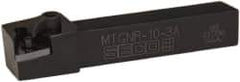 Seco - MTGN, Right Hand Cut, 5/8" Shank Height x 5/8" Shank Width, Negative Rake Indexable Turning Toolholder - 4" OAL, TN..33. Insert Compatibility, Series Multiple Lock - Eagle Tool & Supply