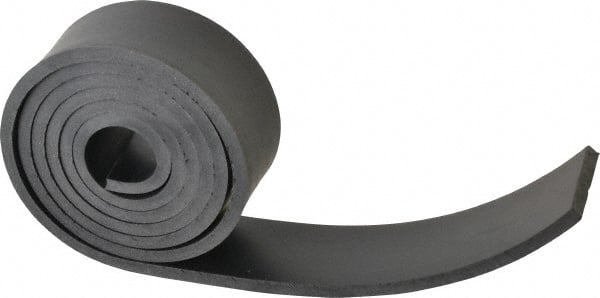 USA Sealing - 60 x 2 x 1/4" Black Neoprene Strip - Eagle Tool & Supply