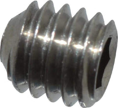 Value Collection - M3x0.50 Metric Coarse, 3mm OAL, Cup Point Set Screw - Grade 18-8 & Austenitic A2 Stainless Steel, 1.5mm Key - Eagle Tool & Supply