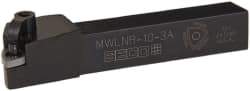 Seco - MWLN, Right Hand Cut, -5° Lead Angle, 5/8" Shank Height x 5/8" Shank Width, Negative Rake Indexable Turning Toolholder - 4" OAL, WN..33. Insert Compatibility, Series Multiple Lock - Eagle Tool & Supply