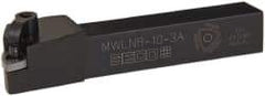 Seco - MWLN, Right Hand Cut, -5° Lead Angle, 5/8" Shank Height x 5/8" Shank Width, Negative Rake Indexable Turning Toolholder - 4" OAL, WN..33. Insert Compatibility, Series Multiple Lock - Eagle Tool & Supply