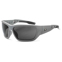 Baldr Smoke Lens Matte Gray Safety Glasses - Eagle Tool & Supply