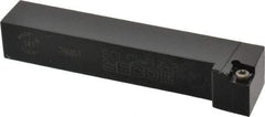 Seco - SCLC, Left Hand Cut, -5° Lead Angle, 3/4" Shank Height x 3/4" Shank Width, Neutral Rake Indexable Turning Toolholder - 4-1/2" OAL, CC..32.5. Insert Compatibility, Series Screw Lock - Eagle Tool & Supply