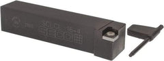 Seco - SCLC, Left Hand Cut, -5° Lead Angle, 1" Shank Height x 1" Shank Width, Neutral Rake Indexable Turning Toolholder - 5" OAL, CC..43. Insert Compatibility, Series Screw Lock - Eagle Tool & Supply