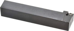 Seco - SCLC, Right Hand Cut, -5° Lead Angle, 3/4" Shank Height x 3/4" Shank Width, Neutral Rake Indexable Turning Toolholder - 4-1/2" OAL, CC..32.5. Insert Compatibility, Series Screw Lock - Eagle Tool & Supply