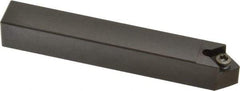 Seco - SCMC, Neutral Cut, 0° Lead Angle, 1/2" Shank Height x 1/2" Shank Width, Neutral Rake Indexable Turning Toolholder - 3-1/2" OAL, CC..32.5. Insert Compatibility, Series Screw Lock - Eagle Tool & Supply