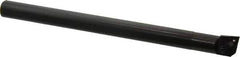Seco - 1" Min Bore Diam, 10" OAL, 3/4" Shank Diam, MCLN Indexable Boring Bar - CNMG 322 Insert, Pin & Clamp Holding Method - Eagle Tool & Supply