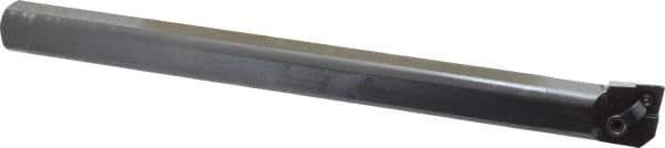 Seco - 1.28" Min Bore Diam, 12" OAL, 1" Shank Diam, MCLN Indexable Boring Bar - CNMG 432 Insert, Pin & Clamp Holding Method - Eagle Tool & Supply