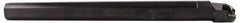 Seco - 1.78" Min Bore Diam, 14" OAL, 1-1/2" Shank Diam, MWLN Indexable Boring Bar - WNMG 432 Insert, Pin & Clamp Holding Method - Eagle Tool & Supply
