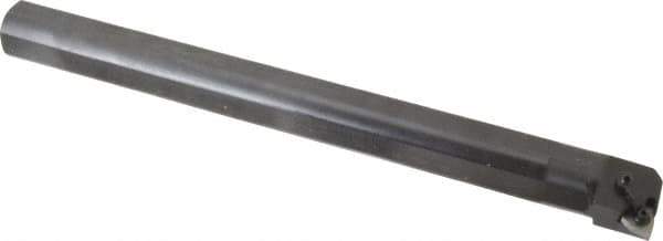 Seco - 1.53" Min Bore Diam, 14" OAL, 1-1/4" Shank Diam, MWLN Indexable Boring Bar - WNMG 432 Insert, Pin & Clamp Holding Method - Eagle Tool & Supply