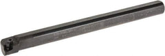 Seco - 1.2" Min Bore Diam, 12" OAL, 1" Shank Diam, MWLN Indexable Boring Bar - WNMG 332 Insert, Pin & Clamp Holding Method - Eagle Tool & Supply