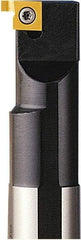Seco - SN, Internal, Right Hand, 0.103" Max Depth of Cut, 0.03 to 0.103" Groove Width, Indexable Grooving Tool Holder - 9NR Insert Compatibility, 5/8" Shank Width, 5-1/2" OAL - Eagle Tool & Supply