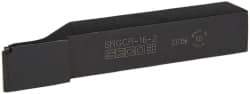 Seco - SRGC, Right Hand Cut, 1" Shank Height x 1" Shank Width, Neutral Rake Indexable Turning Toolholder - 6" OAL, RCMT22 Insert Compatibility, Series Screw Lock - Eagle Tool & Supply