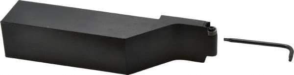 Seco - SRGC, Right Hand Cut, 1-1/4" Shank Height x 1-1/4" Shank Width, Neutral Rake Indexable Turning Toolholder - 6" OAL, RCMT32.5. Insert Compatibility, Series Screw Lock - Eagle Tool & Supply