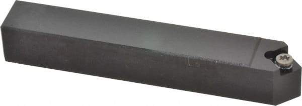 Seco - SSDC, Neutral Cut, 0° Lead Angle, 5/8" Shank Height x 5/8" Shank Width, Neutral Rake Indexable Turning Toolholder - 4" OAL, SC..32.51 Insert Compatibility, Series Screw Lock - Eagle Tool & Supply