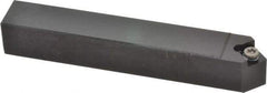Seco - SSDC, Neutral Cut, 0° Lead Angle, 5/8" Shank Height x 5/8" Shank Width, Neutral Rake Indexable Turning Toolholder - 4" OAL, SC..32.51 Insert Compatibility, Series Screw Lock - Eagle Tool & Supply