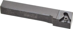 Seco - STGC, Left Hand Cut, 3/8" Shank Height x 3/8" Shank Width, Neutral Rake Indexable Turning Toolholder - 2-1/2" OAL, TC..21.5. Insert Compatibility, Series Screw Lock - Eagle Tool & Supply