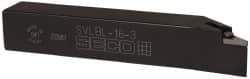 Seco - SVLB, Left Hand Cut, -5° Lead Angle, 1" Shank Height x 1" Shank Width, Neutral Rake Indexable Turning Toolholder - 6" OAL, VB..33. Insert Compatibility, Series Screw Lock - Eagle Tool & Supply