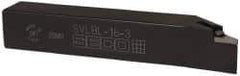 Seco - SVLB, Left Hand Cut, -5° Lead Angle, 1" Shank Height x 1" Shank Width, Neutral Rake Indexable Turning Toolholder - 6" OAL, VB..33. Insert Compatibility, Series Screw Lock - Eagle Tool & Supply
