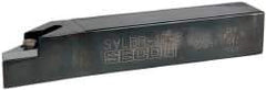 Seco - SVLB, Right Hand Cut, -5° Lead Angle, 3/4" Shank Height x 3/4" Shank Width, Neutral Rake Indexable Turning Toolholder - 4-1/2" OAL, VB..331. Insert Compatibility, Series Screw Lock - Eagle Tool & Supply