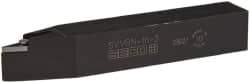 Seco - SVVB, Neutral Cut, 0° Lead Angle, 1" Shank Height x 1" Shank Width, Neutral Rake Indexable Turning Toolholder - 6" OAL, VB..33. Insert Compatibility, Series Screw Lock - Eagle Tool & Supply