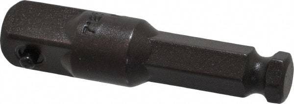 Proto - 1/2" Square Size Hex to Square Adapter - 7/16" Hex Drive, 2-3/4" OAL - Eagle Tool & Supply