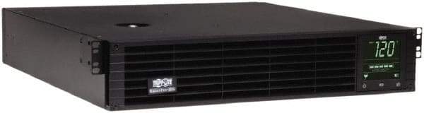 Tripp-Lite - 20 Amp, 2,200 VA, Tower & Rack Mount Line Interactive Backup Uninterruptible Power Supply - Backup 4-1/2 min with Full Load & 20 min with Half Load, 120 VAC Input & Output, 1,920 Watt Output, 1 Phases, 8 Outlets - Eagle Tool & Supply