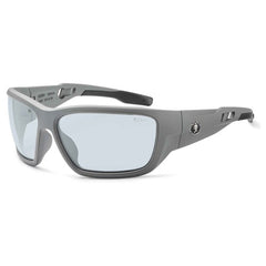 Baldr In/Outdoor Lens Matte Gray Safety Glasses - Eagle Tool & Supply