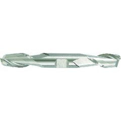 3/16'' Dia. - 3-1/4'' OAL - TiN Carbide - Center Cut DE EM-2 FL - Eagle Tool & Supply