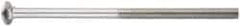 Value Collection - 5/16-18 UNC 3-1/2" Length Under Head, Standard Square Neck, Carriage Bolt - 18-8 Stainless Steel, Uncoated - Eagle Tool & Supply