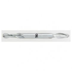 3/16" Dia. - 2-1/4" OAL - Bright HSS Co-Center Cut SE EM - 2 FL - Eagle Tool & Supply