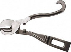 Channellock - 8-5/8" OAL, Cable Cutter - 1-3/7" Jaw Length x 1.62" Jaw Width, Round Head - Eagle Tool & Supply