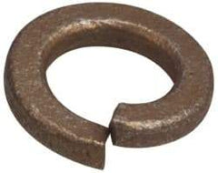 Made in USA - #8, 0.04" Thick Split Lock Washer - 316 Stainless Steel, 0.167" Min ID, 0.174" Max ID, 0.293" Max OD - Eagle Tool & Supply