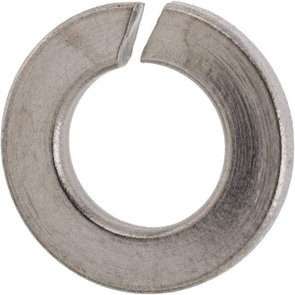 Made in USA - 5/16", 0.078" Thick Split Lock Washer - 316 Stainless Steel, 0.314" Min ID, 0.322" Max ID, 0.583" Max OD - Eagle Tool & Supply