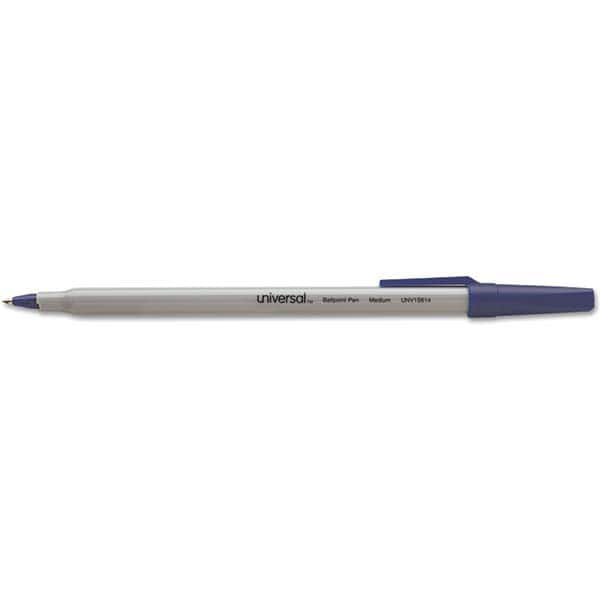 UNIVERSAL - Pens & Pencils Type: Stick Pen Color: Blue - Eagle Tool & Supply