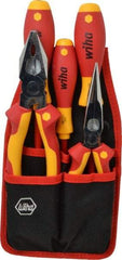 Wiha - 5 Piece Insulated Hand Tool Set - Comes in Belt Pack - Eagle Tool & Supply