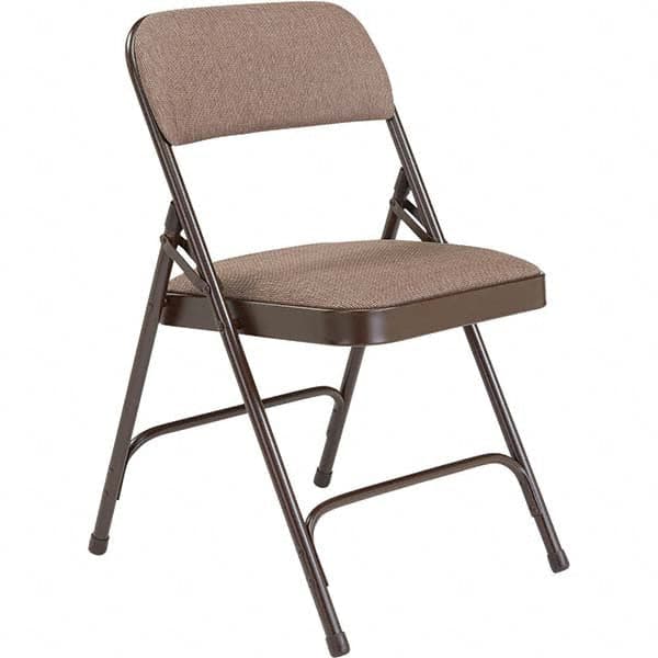 National Public Seating - Folding Chairs Pad Type: Folding Chair w/Fabric Padded Seat Material: Fabric; Steel - Eagle Tool & Supply