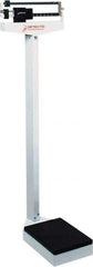 Detecto - Beam Display, 400 Lb. Capacity, Eye-Level Mechanical Beam Scale without Height Rod - 4 Ounce Graduation, 59" High, 10-1/2" Platform Length x 14-1/2" Width - Eagle Tool & Supply