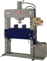 Dake - 100 Ton Electric Shop Press - 19" Stroke - Eagle Tool & Supply