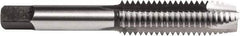 Union Butterfield - 5/8-11 UNC, 3 Flute, Bright Finish, High Speed Steel Spiral Point Tap - Plug Chamfer, Right Hand Thread, 3-13/16" OAL, 1-13/16" Thread Length, 0.48" Shank Diam, Series 1585OV - Exact Industrial Supply